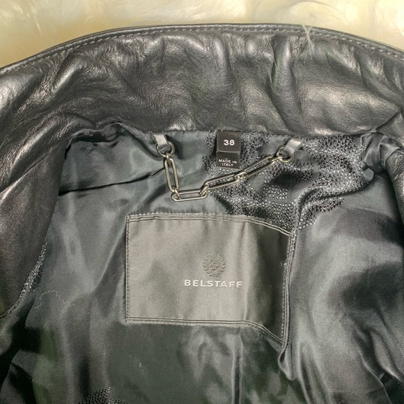 New Without Tag Belstaff Leather Biker Jacket - Picture 4 of 10